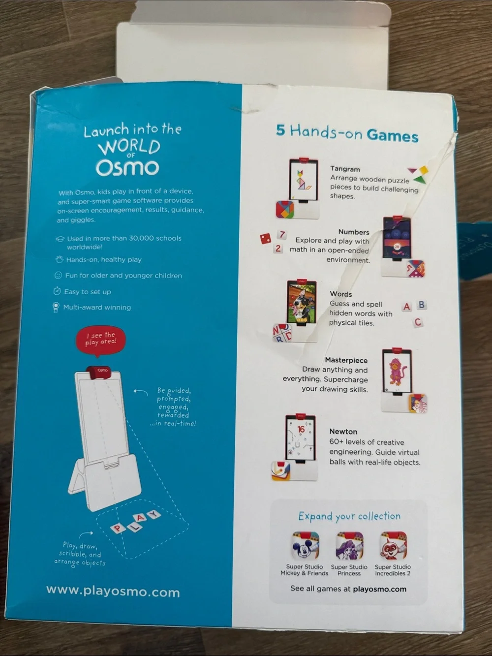 Osmo Genius Kit - Interactive Learning Toy for use with Amazon Fire Tablet